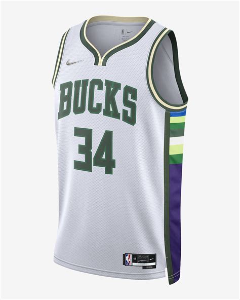 Milwaukee Bucks City Edition Nike Dri Fit Nba Swingman Jersey Nike In