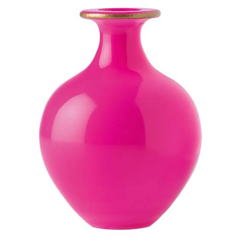 Digital Art Mesh Vase Pink Vase Hot Pink Vase Glass Bowl Decor