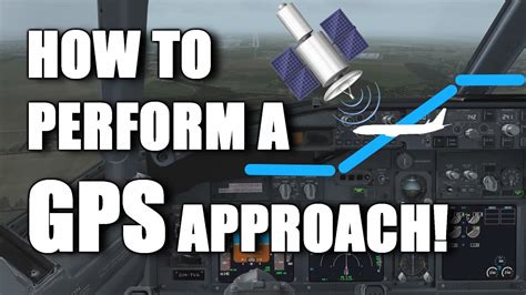 How To Perform A Gps Rnavgnss Approach Boeing 737ng P3d Youtube