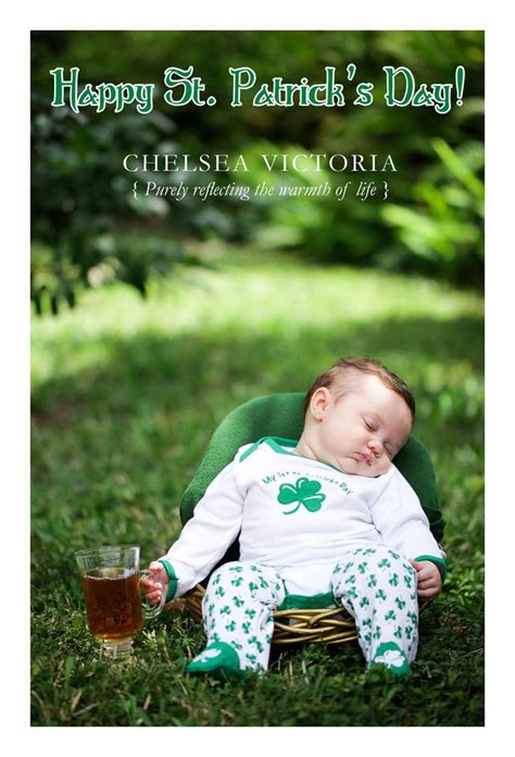 st patrick s day newborn shoot by chelsea victoria photography south florida photographer