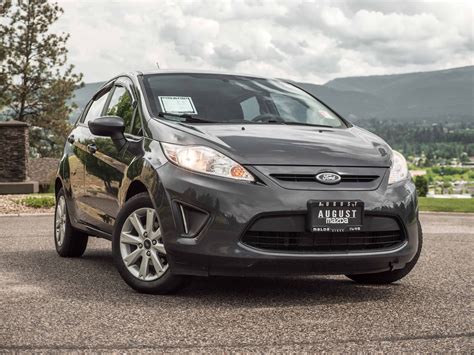 Pre Owned 2013 Ford Fiesta Se Sedan In Kelowna 949 5585b August