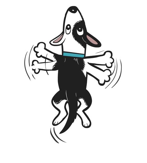 Jumping Dog Drawing Free Download On Clipartmag