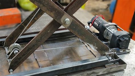 Making Electric Scissor Lift Table Youtube