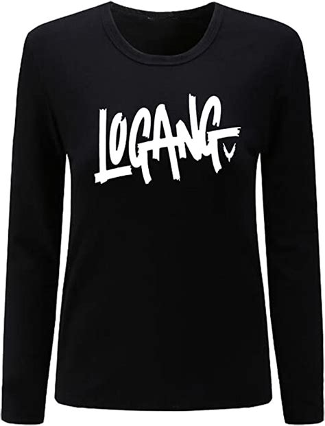 Huntifly Womens Logang Logan Long Sleeve Shirt Clothing