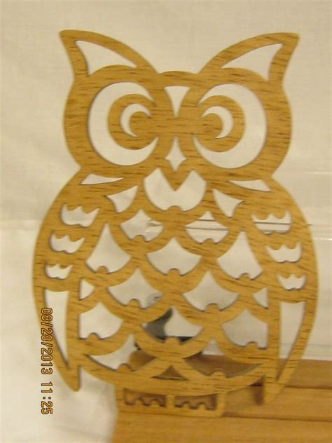 Owl Scroll Saw Plaque By Mikeswoodworking On Etsy 800 Scroll Saw