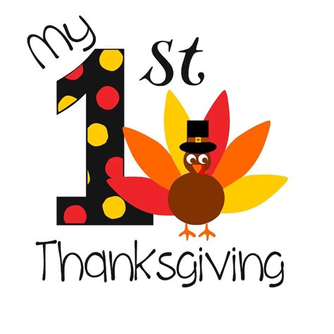 My 1st Thanksgiving Svg Etsy