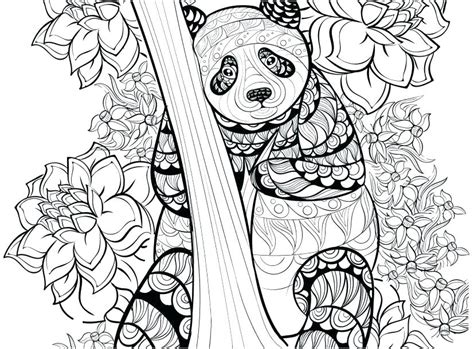 The Best Panda Coloring Pages For Adults Best Coloring