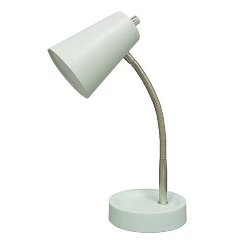 Mainstays Led Desk Lamp Flexible Metal Gooseneck Mint Abevegedeika