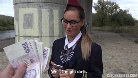 euro teen in uniform pounded by stranger dude for money telegraph