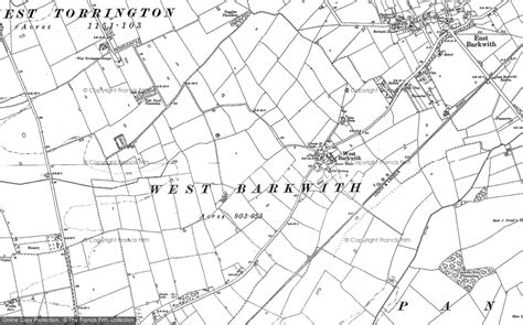 Old Maps Of West Barkwith Lincolnshire Francis Frith