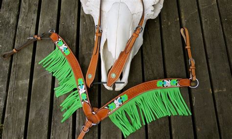Go Green With This Lime Horse Tack Tiernas