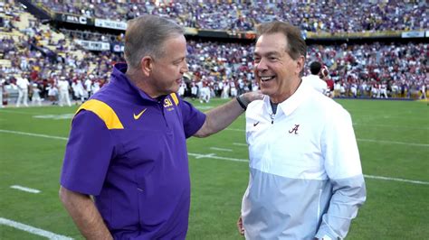 Kickoff Time Tv Schedule Set For Alabama Footballs Matchup Against Lsu