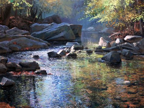 Saks Galleries Blog Michael Godfrey New Works And Demonstration This