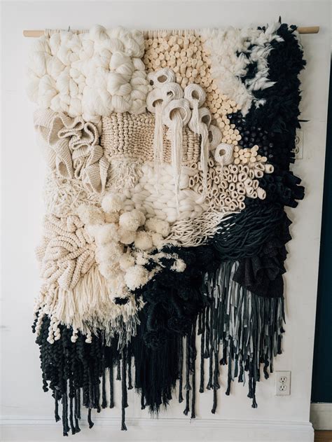 Esspeer Crochet Wall Art Weaving Art Wool Art
