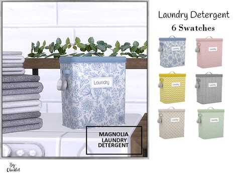 The Sims Resource Magnolia Laundry Room Laundry Detergent Container