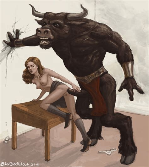 Hermione Granger And A Minotaur By Remuslupin Hentai