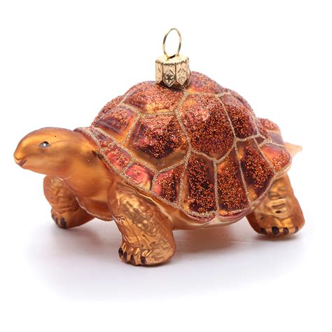 Blown Glass Christmas Ornament Gal Pagos Tortoise Online Sales On
