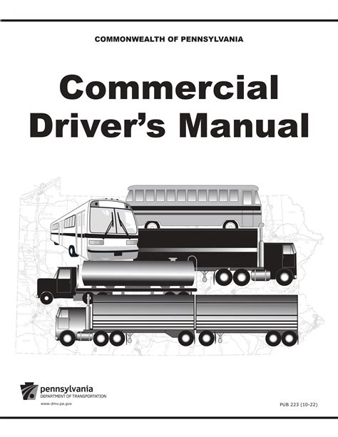 Pennsylvanias Cdl Manual 2023 Commercial Driver Handbook