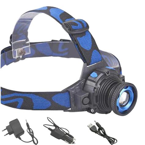 Led Cree Q5 Zoom Head Lamp Head Light With In Battery Waterproof