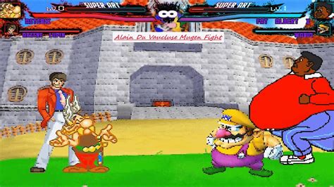 Mugen Astérix And Arsene Lupin Vs Fat Albert X And Wario Request Youtube