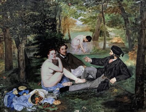 Edouard Manet Le Déjeuner Sur L Herbe 1863 - IMG_7148 Edouard Manet 1832-1883. Paris. Le Déjeuner sur l… | Flickr