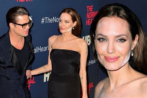 Angelina Jolie Suffers Extreme White Powder Makeup Mishap On Red Carpet With Brad Pitt Irish