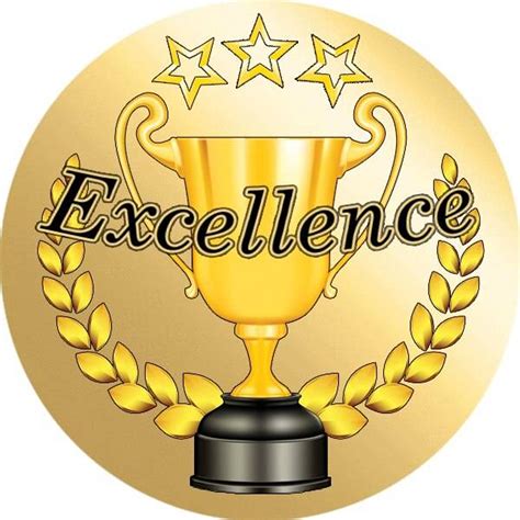 72 Gold Excellence Award Teacher Reward Stickers Large Sticker Stocker