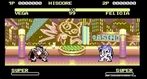 Indie Retro News Snk Vs Capcom For The C64 Looks Super Cool In This