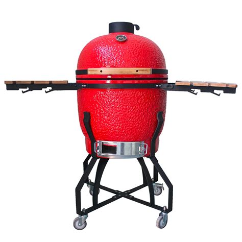 24 Inch Large New Size Kamado Grill Outdoor Kitchen Ceramic Charcoal
