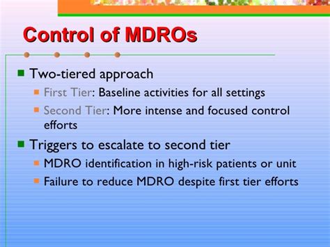 Isolation Precautions For Mdros