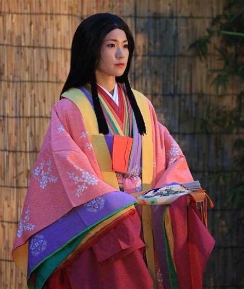 Junihitoe Heian Kimono Heian Era Traditional Japanese Kimono