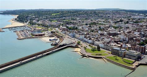 Ryde Coastal Town On The Isle Of Wight