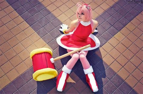 Amy Rose Sonic Cosplay Epic Cosplay Hot Cosplay Amazing Cosplay