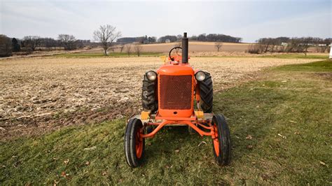 Allis Chalmers B With Woods Mower At Davenport 2020 As F40 Mecum Auctions