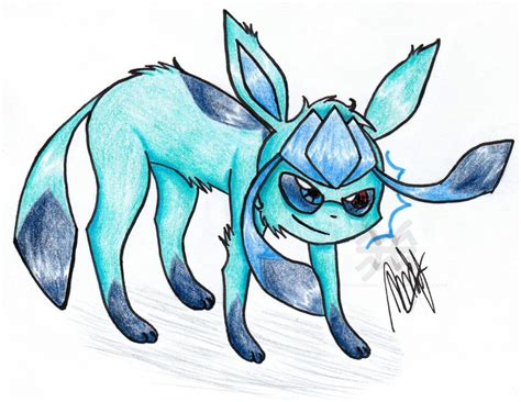Glaceon By Captainwackywhiskers On Deviantart