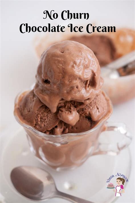 This Homemade No Churn Chocolate Ice Cream Is A Real Treat Made With