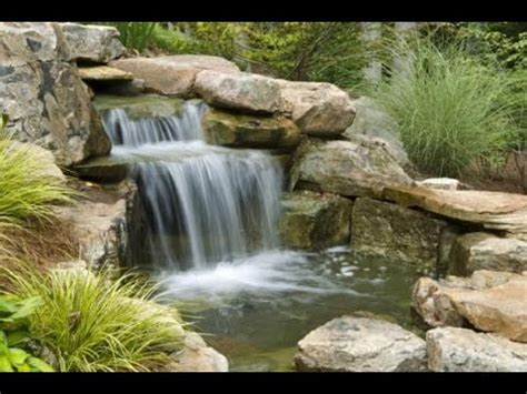 With a good amount of sunlight dig the hole. Build Pond With Stream System - a Stream in The Garden ...