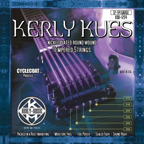 Струны для электрогитар Kerly Kqx 1254 Kues Nickel Tempered — купить в
