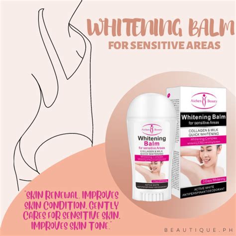 Beautiqueph Aichun Beauty Whitening Balm For Sensitive Areas