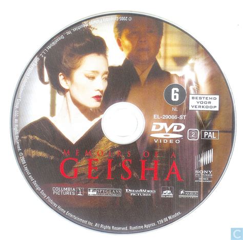 Memoirs Of A Geisha Dvd Catawiki