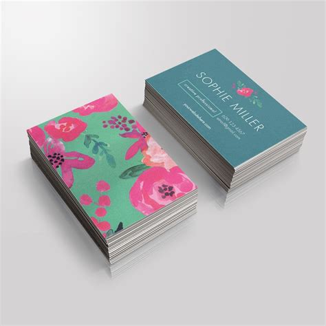 Instant Download Business Card Template Event Planner Etsy