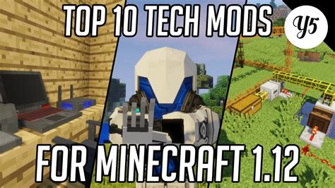 Top 10 Technology Mods For Minecraft 1122 July 2020 Youtube