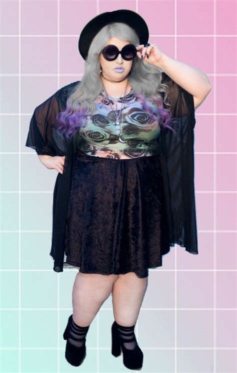 wednesday fa t shion inspirations 4 1 15 plus size pastel goth fashion punk outfits