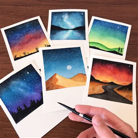 My Complete Watercolor Polaroid Series 🤩 • • • 👩🏻‍🏫 Skillshare Class