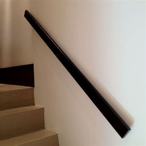 See more ideas about staircase, stairs design, staircase design. patinated bronze grab rail. | Staircase handrail, Handrail ...