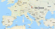 Map Of Vienna In Europe - davidfreydesign