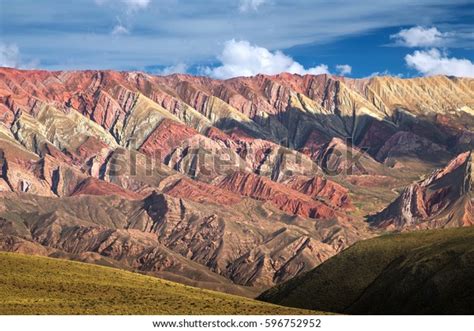Hornocal Mountain Fourteen Colors Humahuaca Argentina Stock Photo Edit