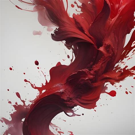 Premium Photo Abstract Scarlet Red Color Watercolor Beautiful Smoke