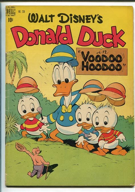 Donald Duck 238 1949 Dell Carl Barks Four Color Comics Disney Fn Minus