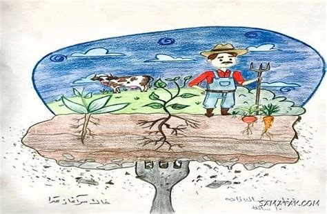 نقاشی در مورد خاک نقاشی روز جهانی خاک